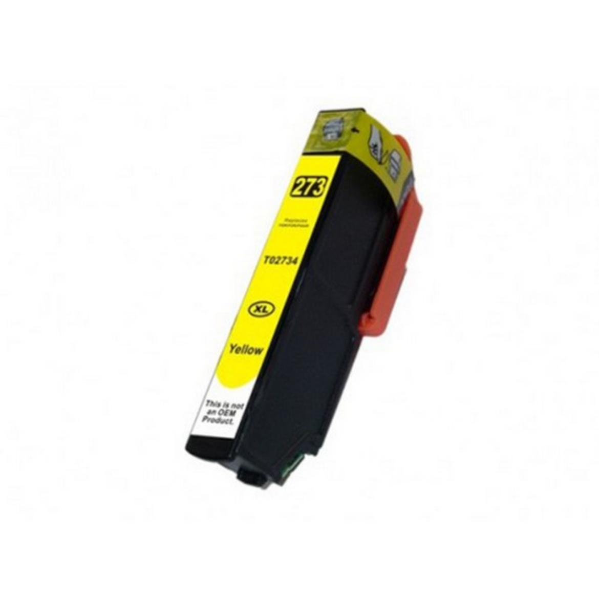 Picture of Compatible T273XL420 (Epson T273XL) High Yield Yellow Inkjet Cartridge (650 Yield)
