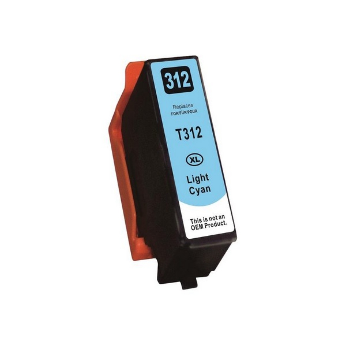 Picture of Compatible T312XL520-S (Epson T312XL) High Yield Light Cyan Ink Cartridge