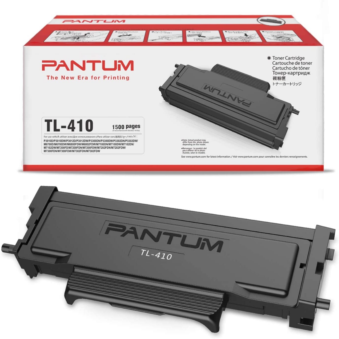Picture of Pantum TL-410 Black Toner Cartridge (1500 Yield)