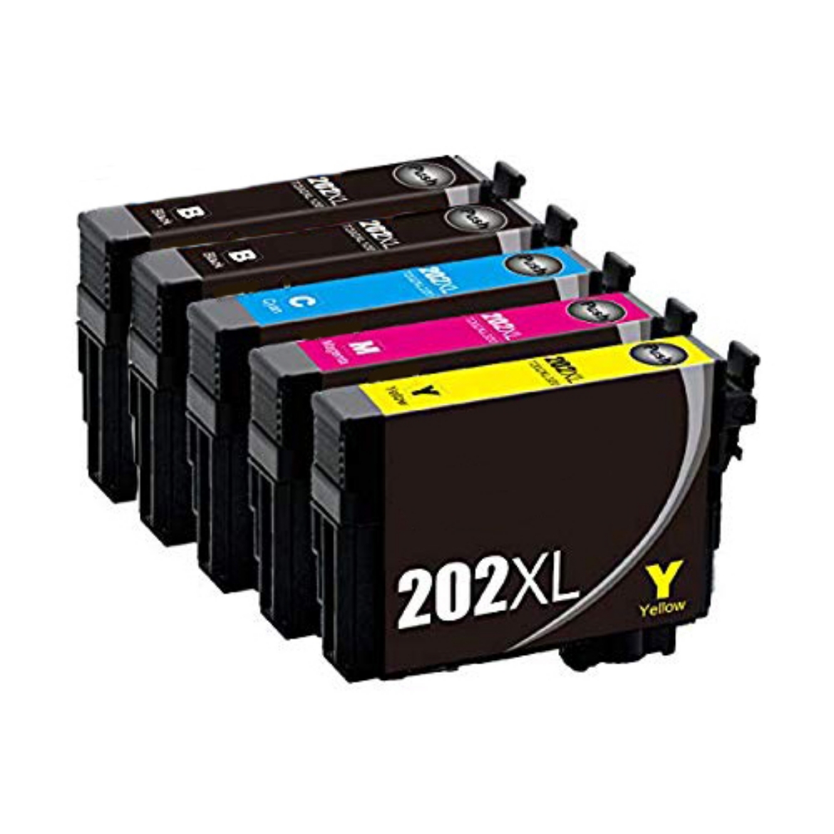 Picture of Value Bundle T202XL120, T202XL220, T202XL320, T202XL420 (Epson T202XL) High Yield Black, Cyan, Magenta, Yellow Ink Cartridges (5 pack)